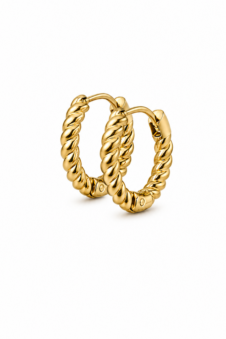 Linny Co Madeline Huggie Earrings
