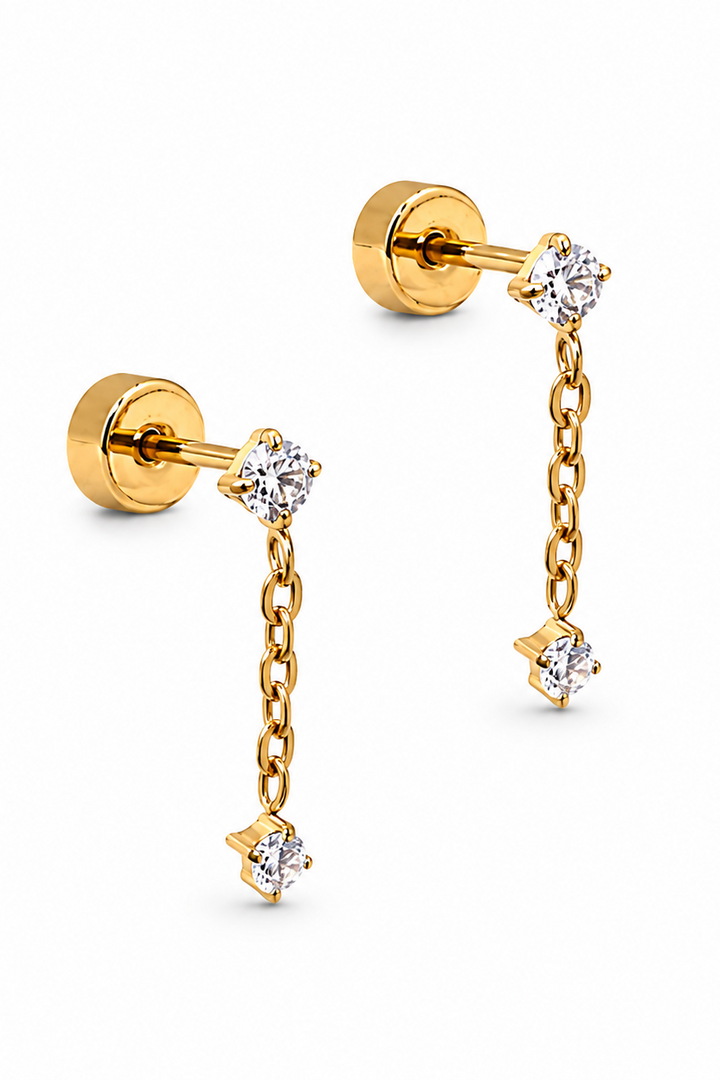 Linny Co Holland Screwback Stud Earrings