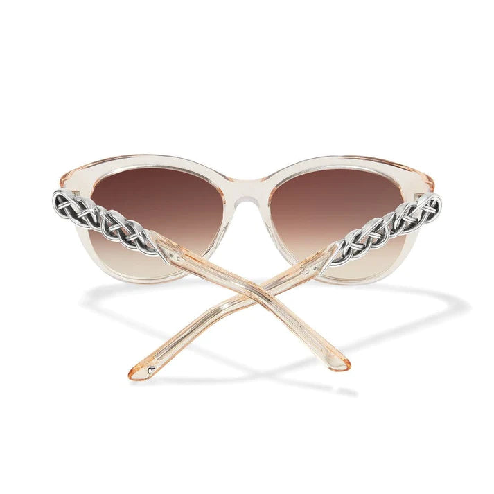 Brighton - Interlok Braid Rosewater Sunglasses