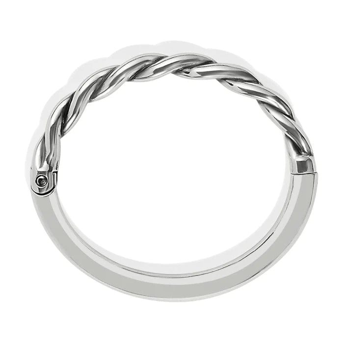 Brighton Interlok Twist Hinged Bangle