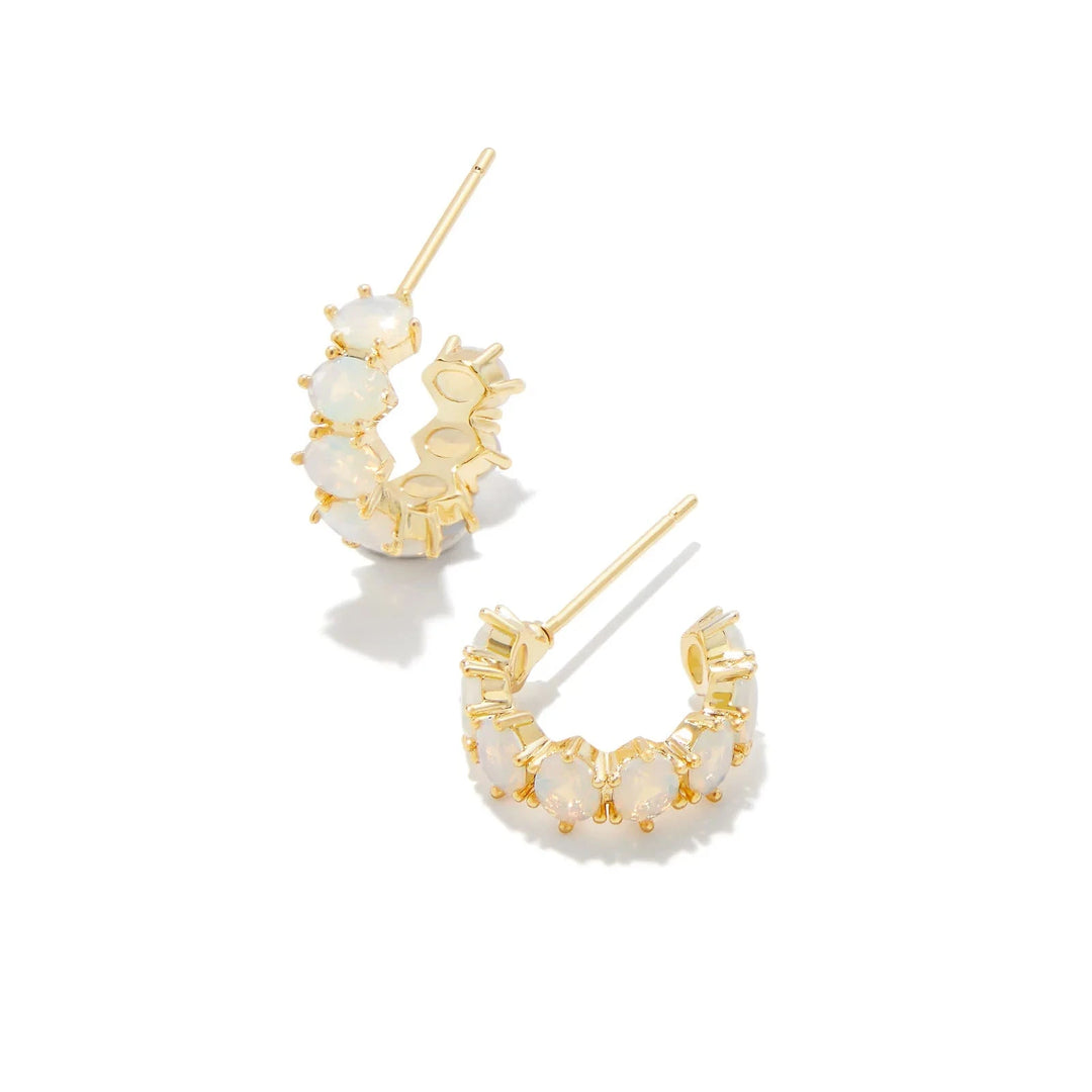 Kendra Scott Cailin Crystal Huggie Earrings