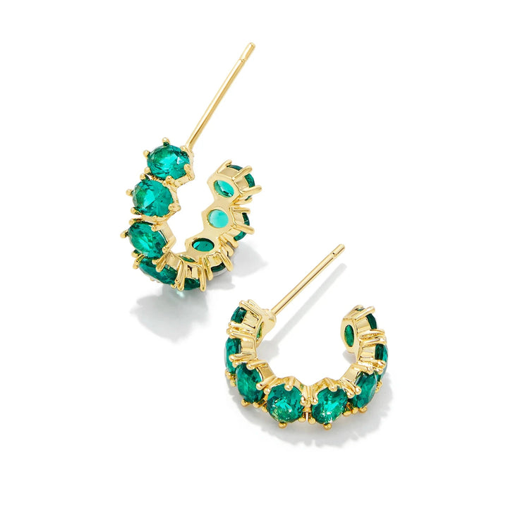 Kendra Scott Cailin Crystal Huggie Earrings