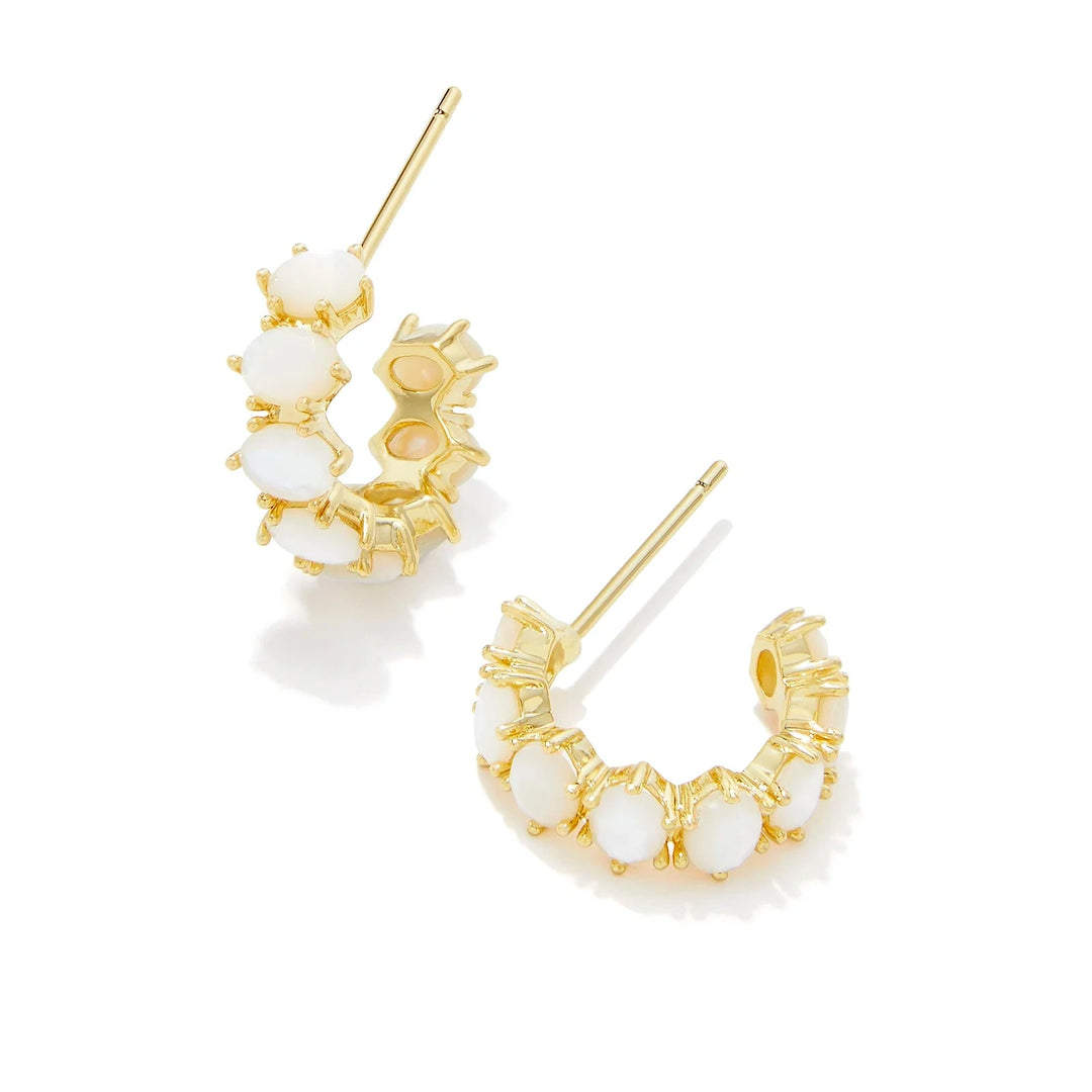 Kendra Scott Cailin Crystal Huggie Earrings