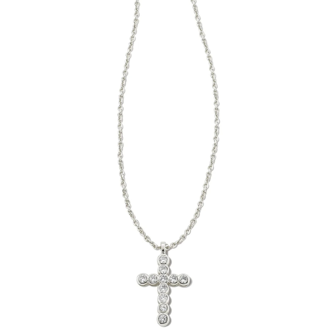 Kendra Scott Cross Crystal Pendant Necklace