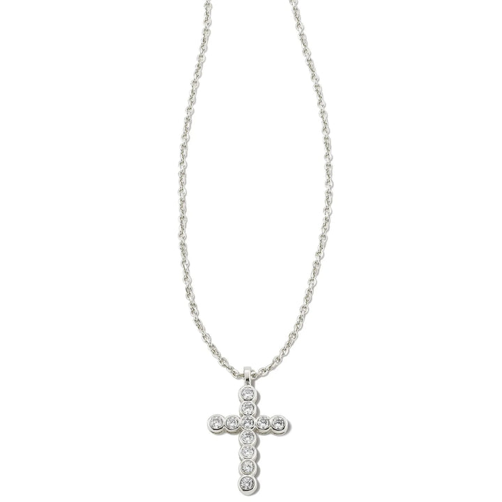 Kendra Scott Cross Crystal Pendant Necklace