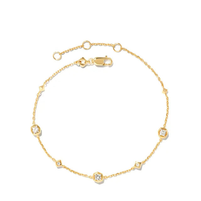 Kendra Scott Davie 18k Gold Vermeil Trio Delicate Bracelet