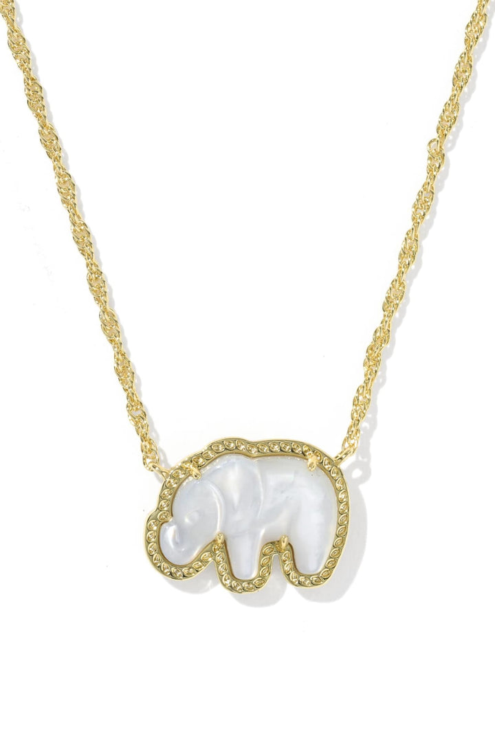 Kendra Scott Elephant Short Pendant Necklace