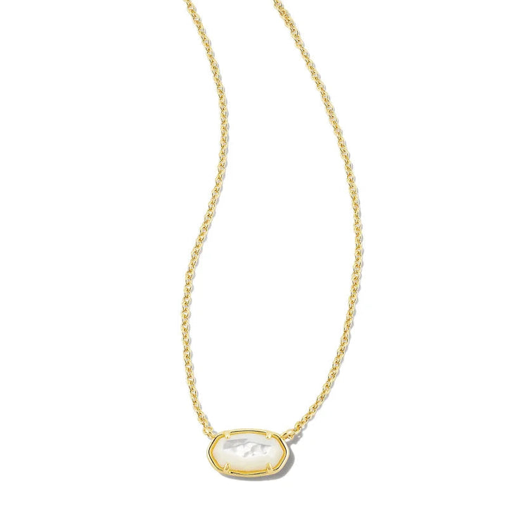 Kendra Scott Grayson Necklace - Gold Ivory Mother Of Pearl