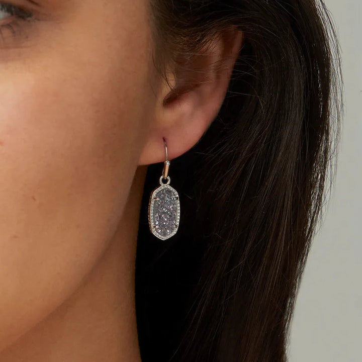 Kendra Scott Lee Silver Drop Earrings