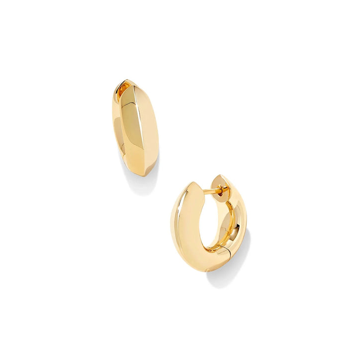 Kendra Scott Mikki Metal Huggie Earrings