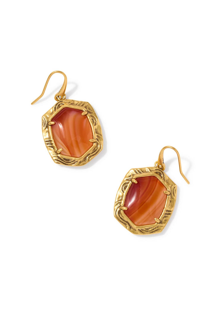 Kendra Scott Tiger Striped Daphne Drop Earrings