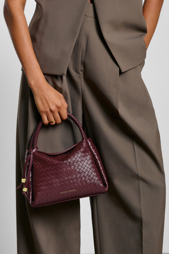 Katie Loxton Nova Woven Textured Handle Bag
