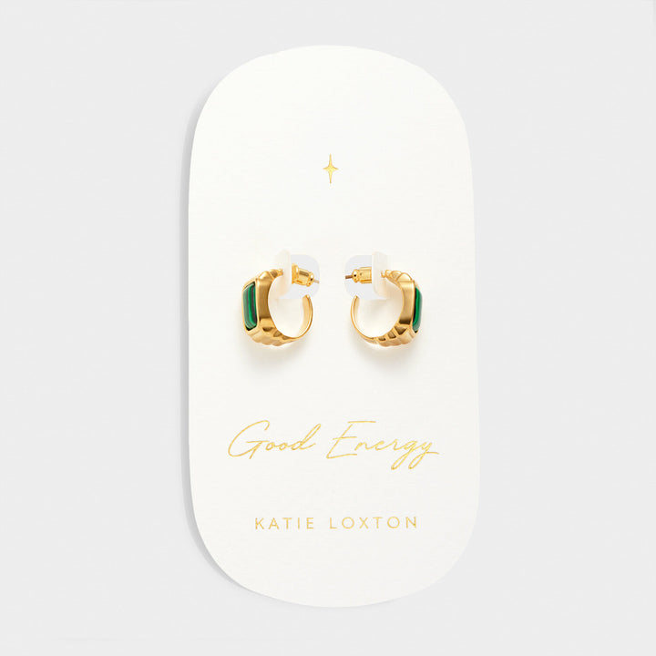 Katie Loxton Good Energy Hoop Earrings