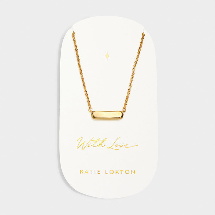 Katie Loxton With Love Signet Necklace