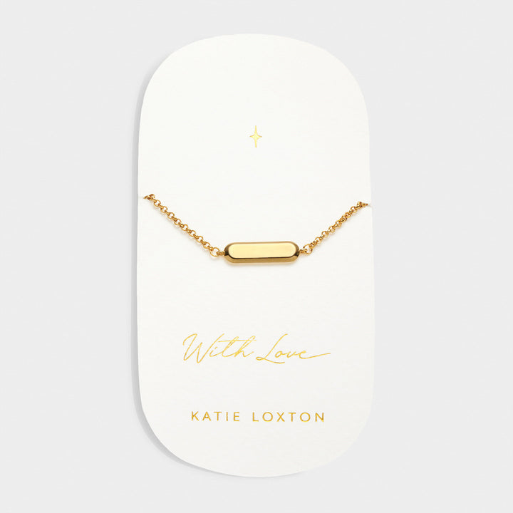 Katie Loxton With Love Signet Bracelet