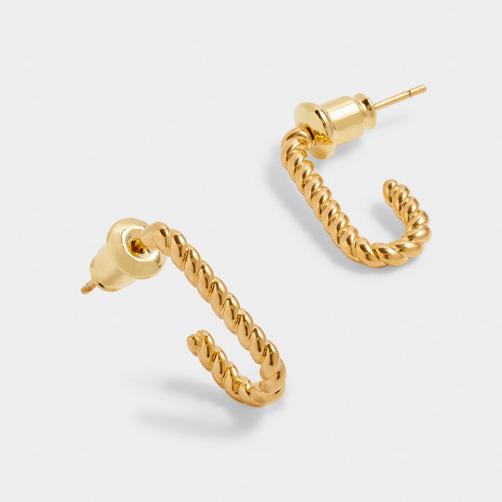 Katie Loxton Celine Rope Hoop Earring