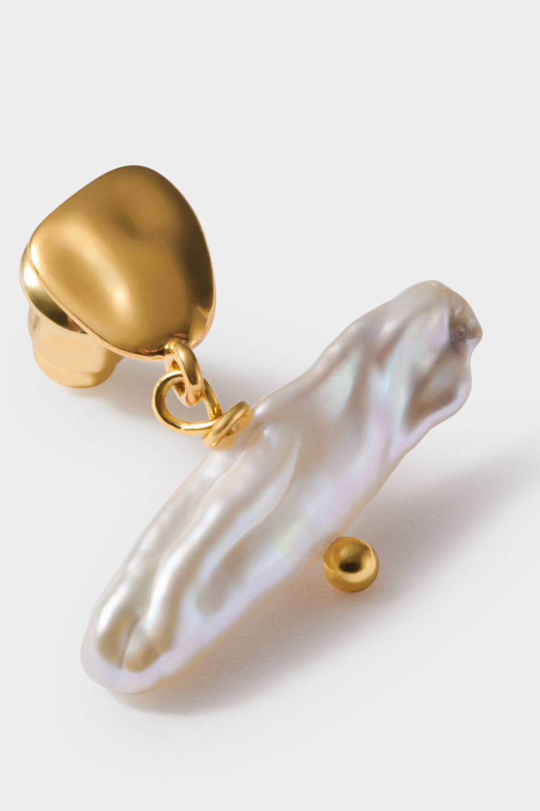 Katie Loxton Sol Pearl T Bar Earrings