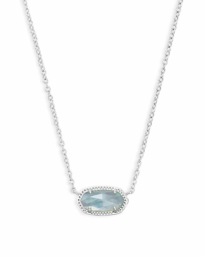 Kendra Scott Silver Elisa Short Pendant Necklace