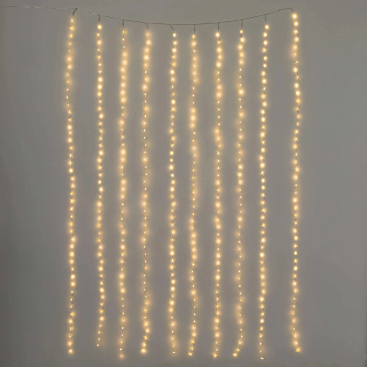 LED Warm White Fairy Light Curtain