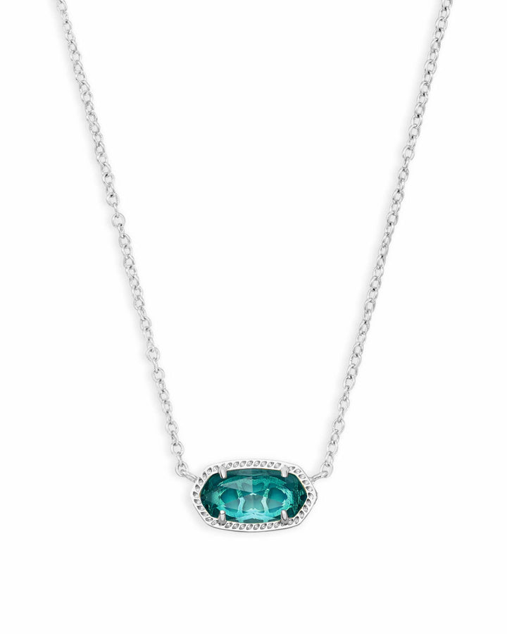 Kendra Scott Silver Elisa Short Pendant Necklace