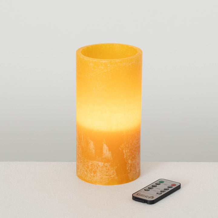 Timber LED Glow Candle Brown Sugar