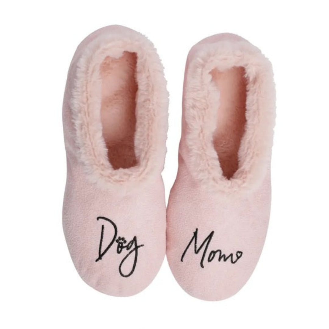 Pink Dog Mom Slippers