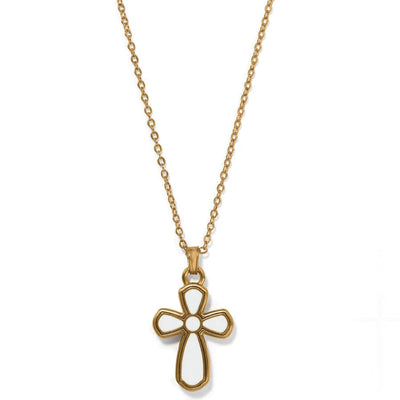 Brighton - Majestic Imperial Cross Reversible Necklace