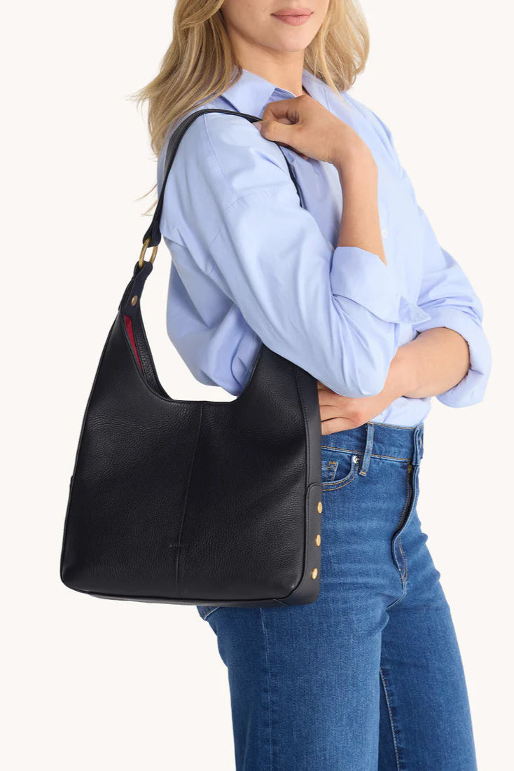 Hammitt Tim Med - Black/Brushed Gold