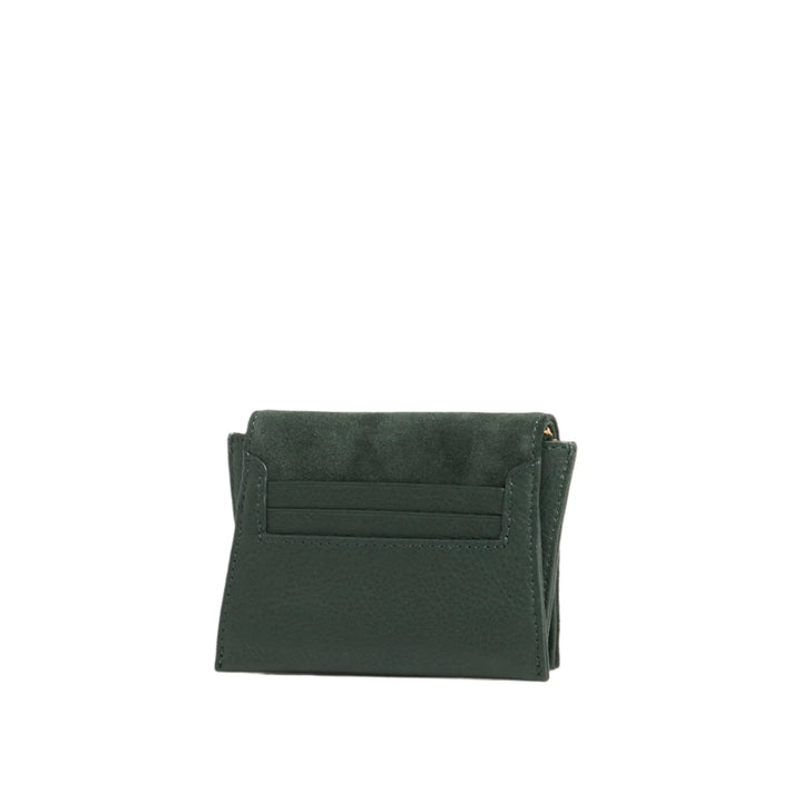 Hammitt Allen Wallet - Green Room Suede/Brushed Gold