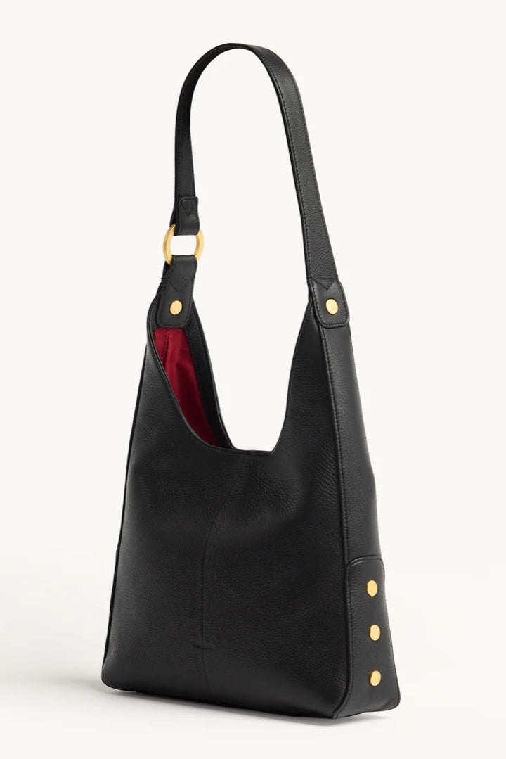 Hammitt Tim Med - Black/Brushed Gold