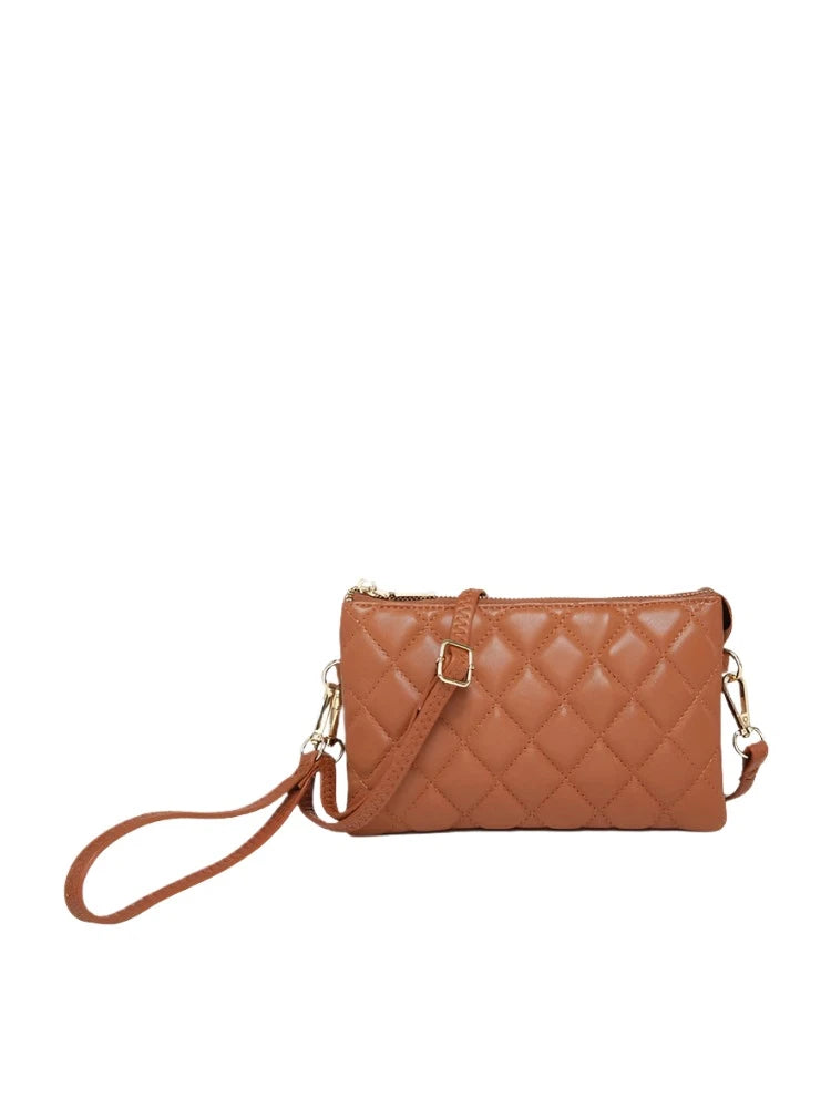 Jen & Co Riley Quilted Crossbody Wristlet