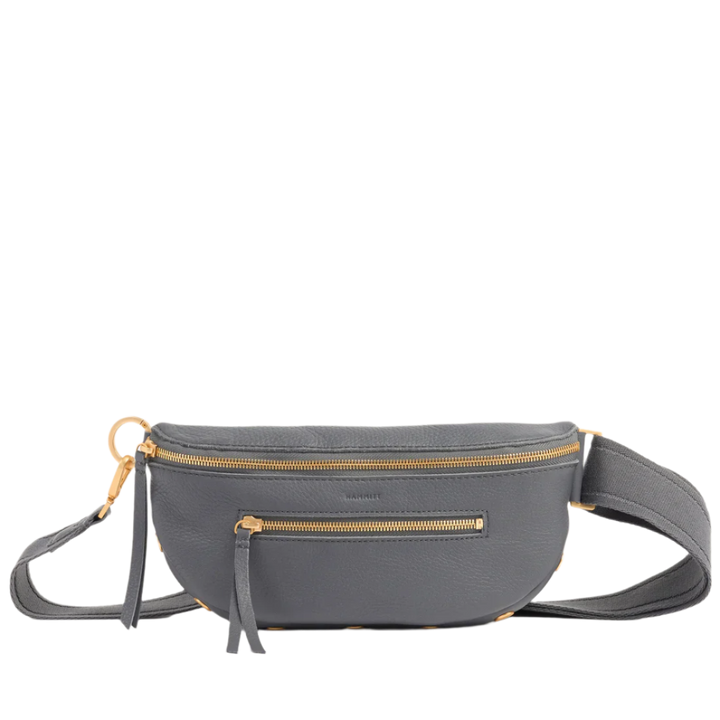 Hammitt Charles Crossbody Med - Sonnet Grey/Brushed Gold