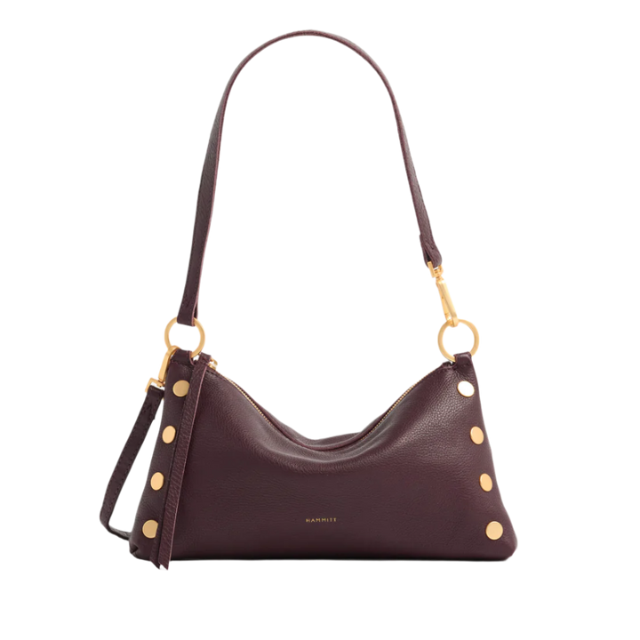 Hammitt Kyle Bag - Cabernet Pebble/Brushed Gold