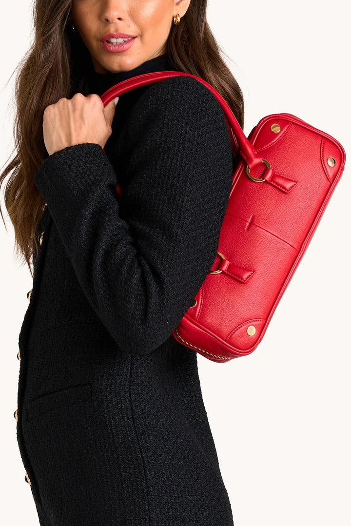 Hammitt Meredith Sml - Chili Red/Gold