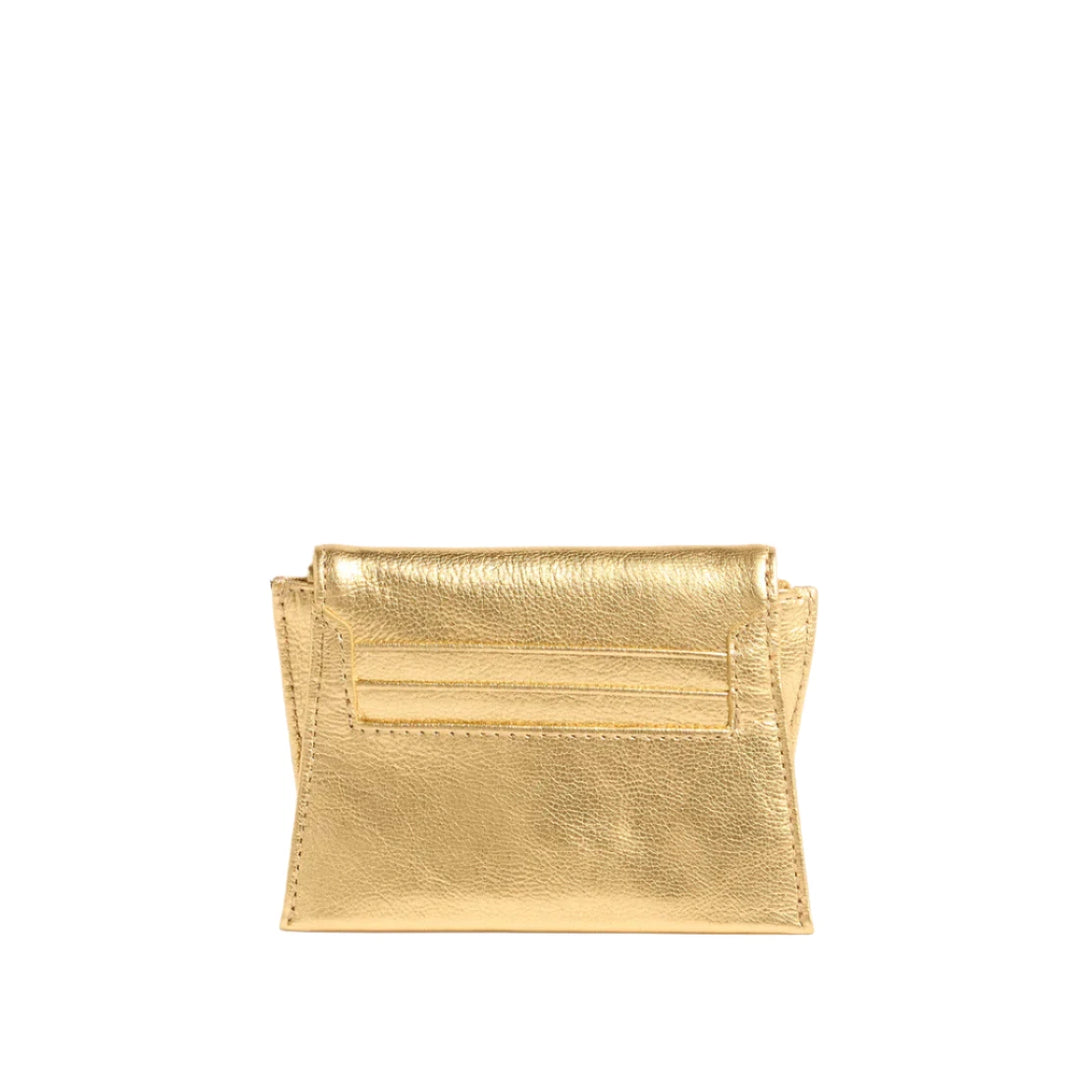 Hammitt Allen Wallet - Gala Gold/Brushed Gold Hammered