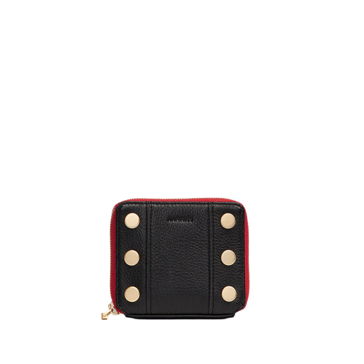 Hammitt 5 North - Black/Brushed Gold Red Zip