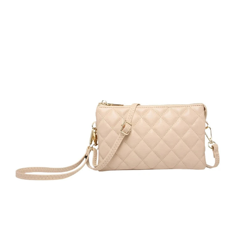 Jen & Co Riley Quilted Crossbody Wristlet