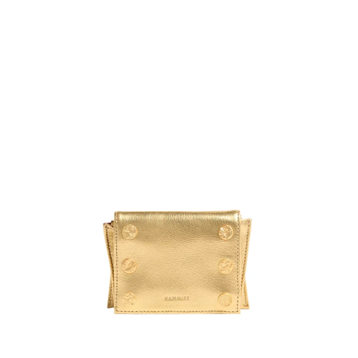 Hammitt Allen Wallet - Gala Gold/Brushed Gold Hammered