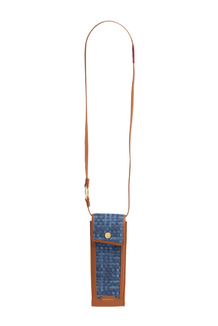 Hammitt Sunny Carrier - Mosaic Denim/Brushed Gold
