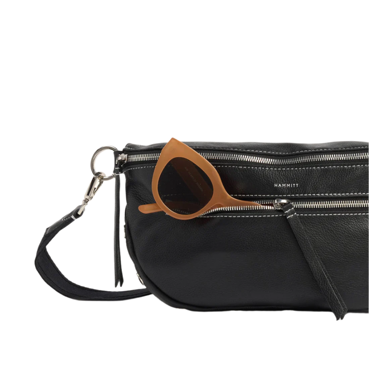 Hammitt Charles Crossbody Lrg - Tempo Black/Silver