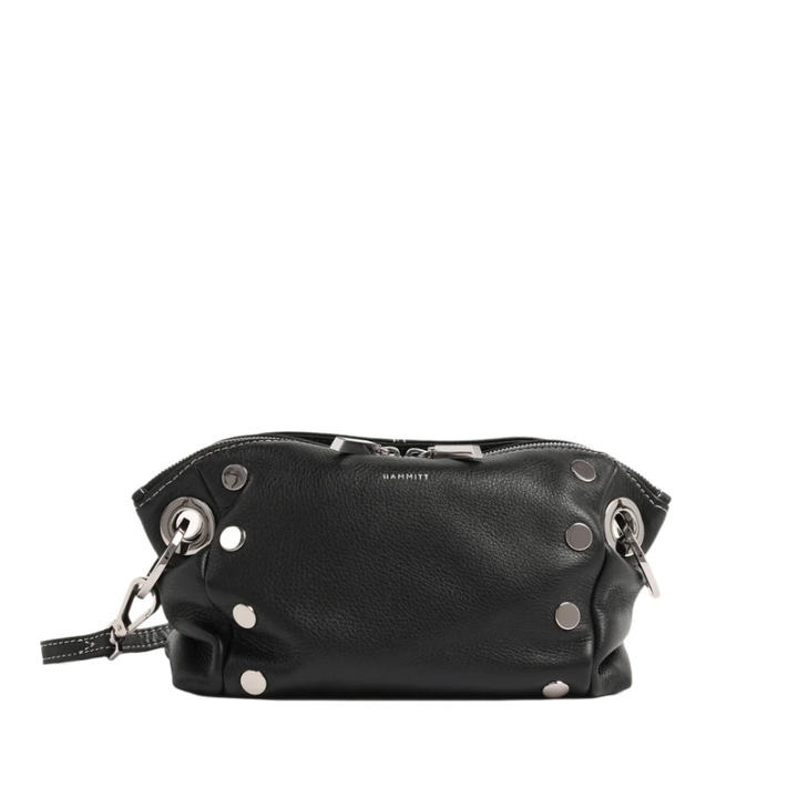 Hammit Daniel Crossbody Clutch Sml - Tempo Black/Silver