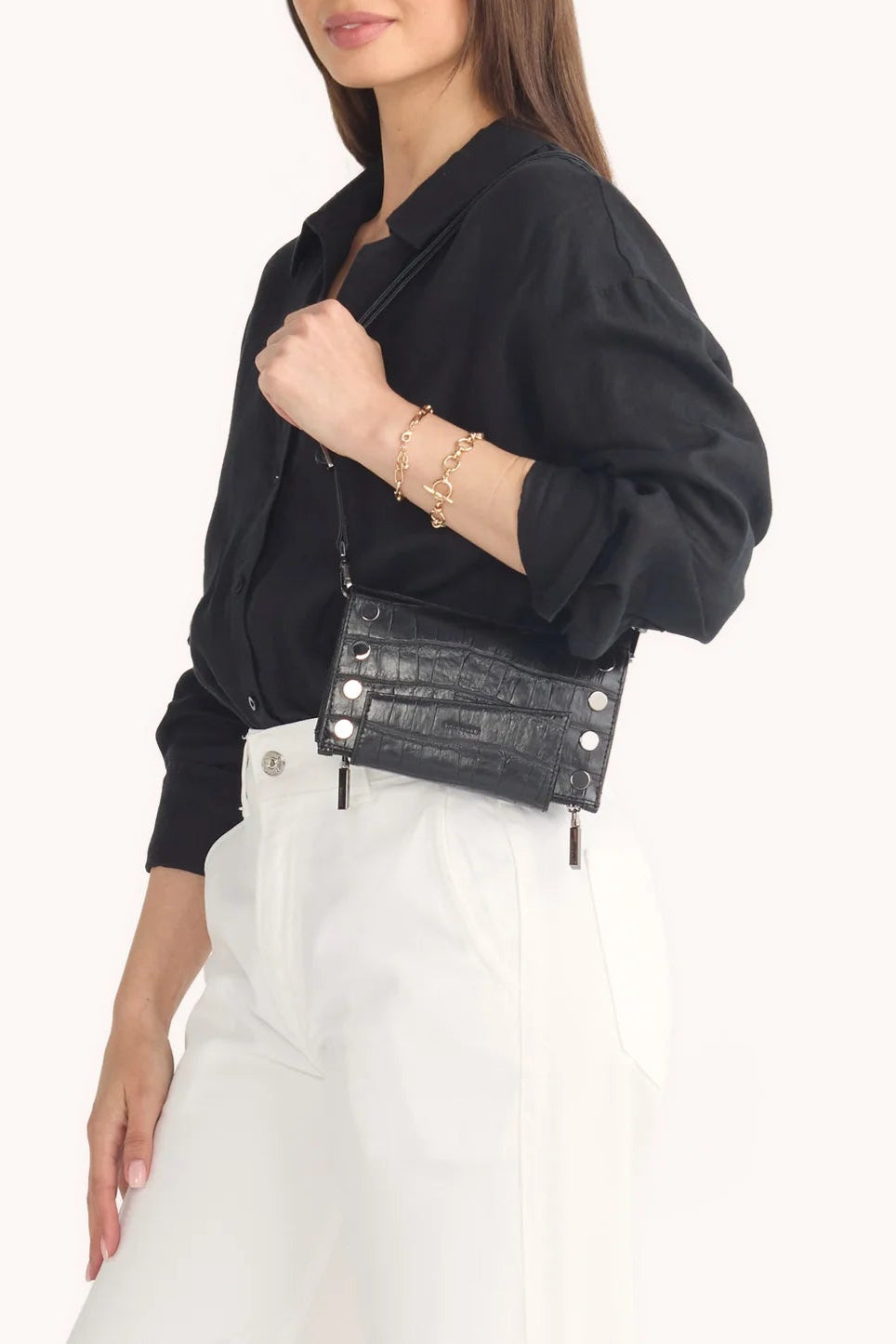 Hammitt Levy - Evening Crocco/Gunmetal