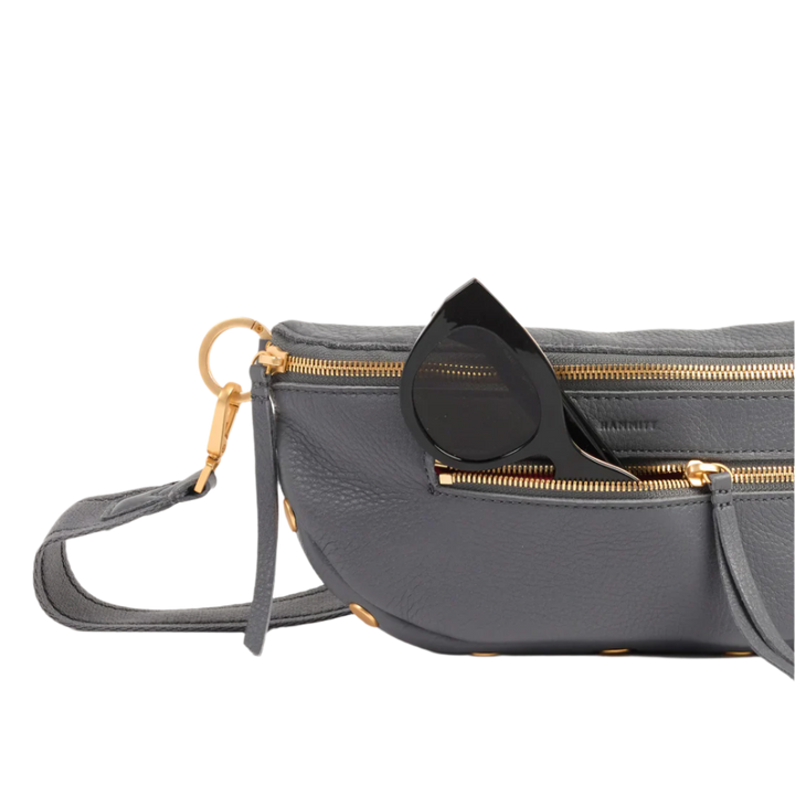 Hammitt Charles Crossbody Med - Sonnet Grey/Brushed Gold