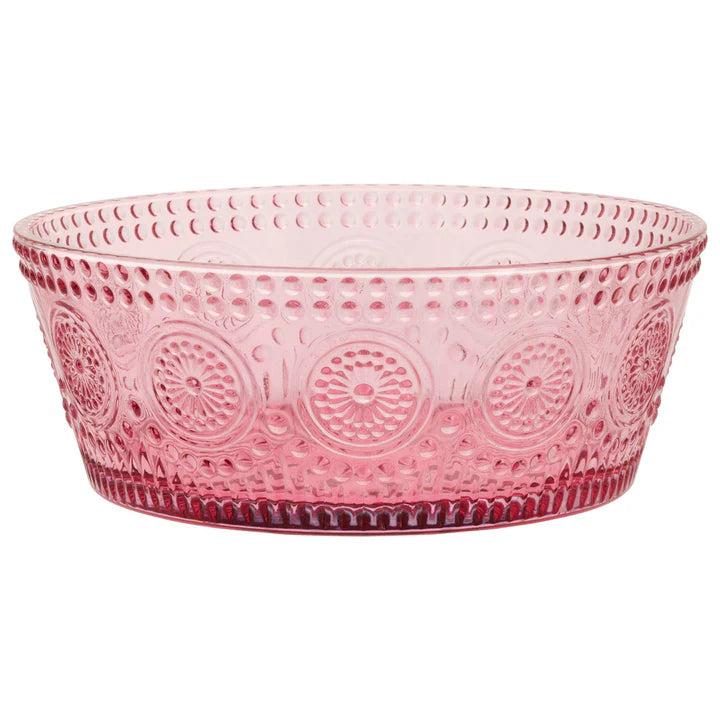Pink Codi Glass Bowl
