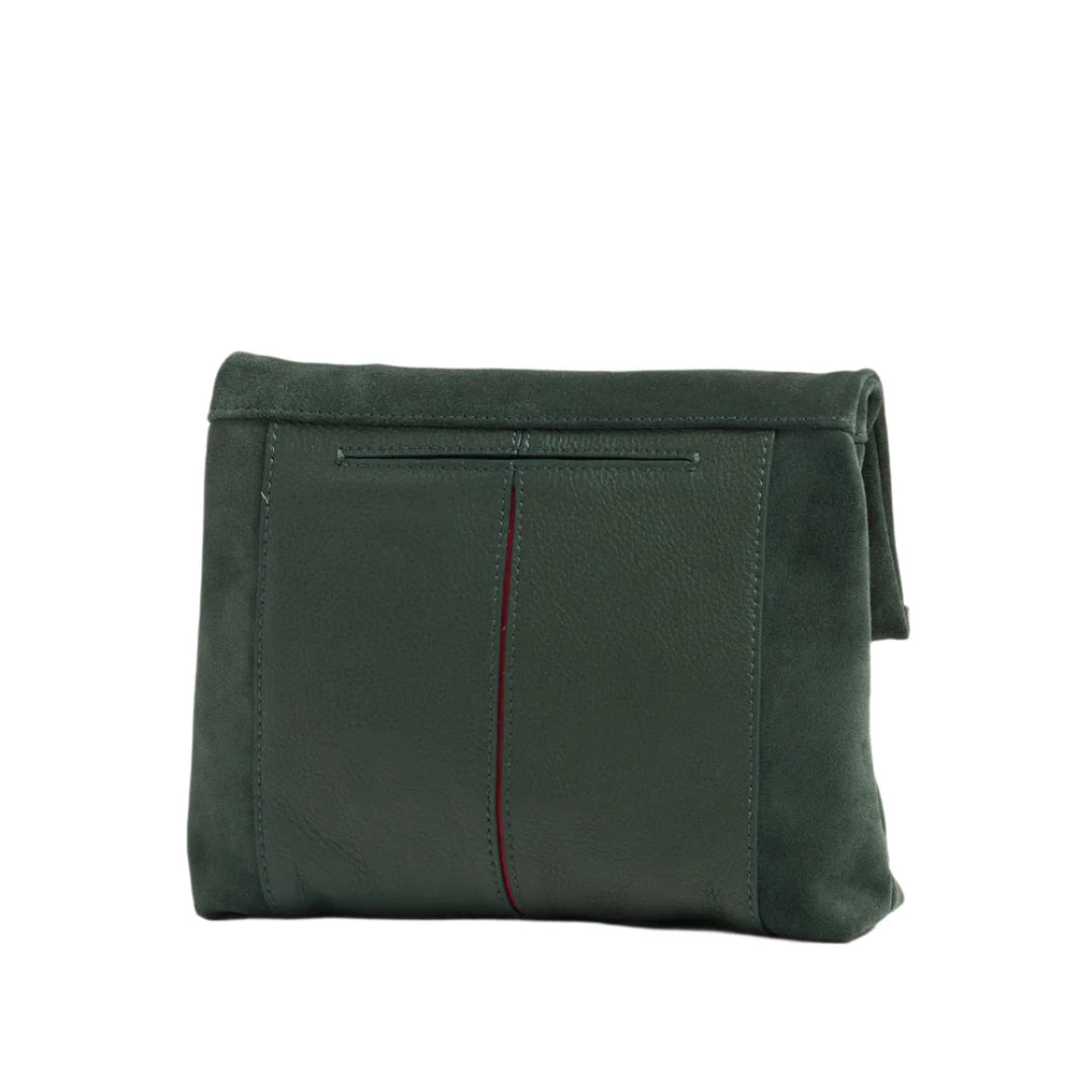 Hammitt Vip Med - Green Room Suede/Brushed Gold