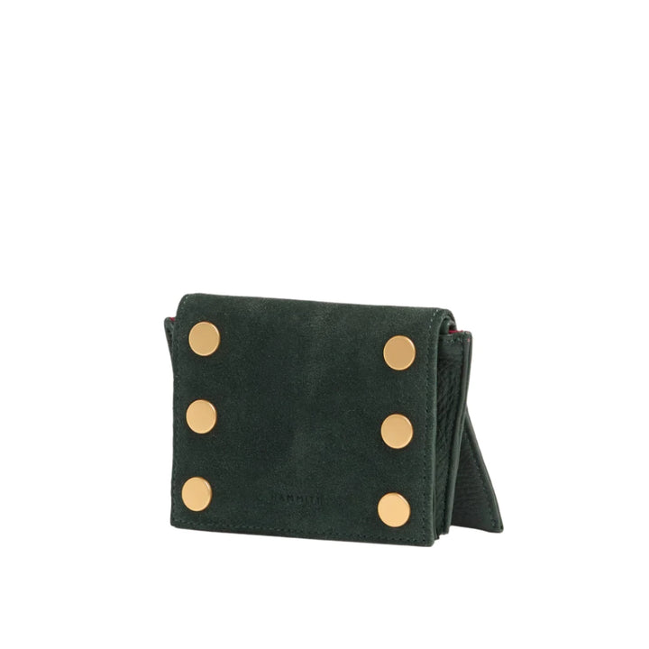 Hammitt Allen Wallet - Green Room Suede/Brushed Gold