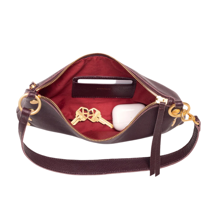 Hammitt Kyle Bag - Cabernet Pebble/Brushed Gold