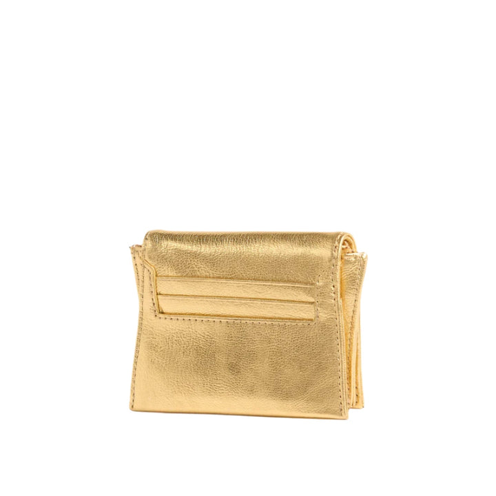 Hammitt Allen Wallet - Gala Gold/Brushed Gold Hammered