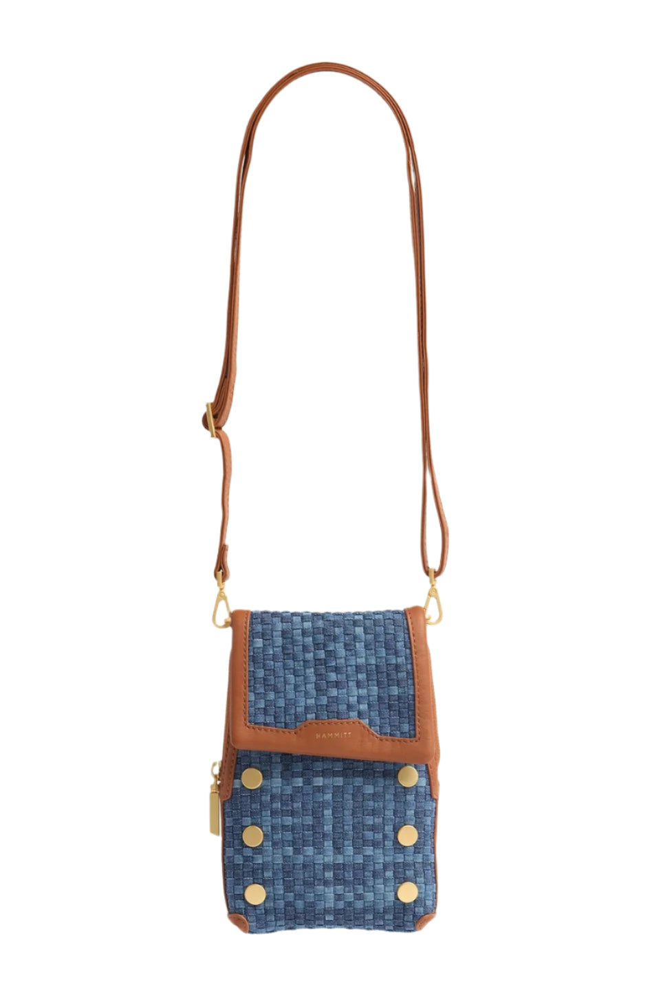 Hammitt Vip Mobile - Mosaic Denim/Brushed Gold