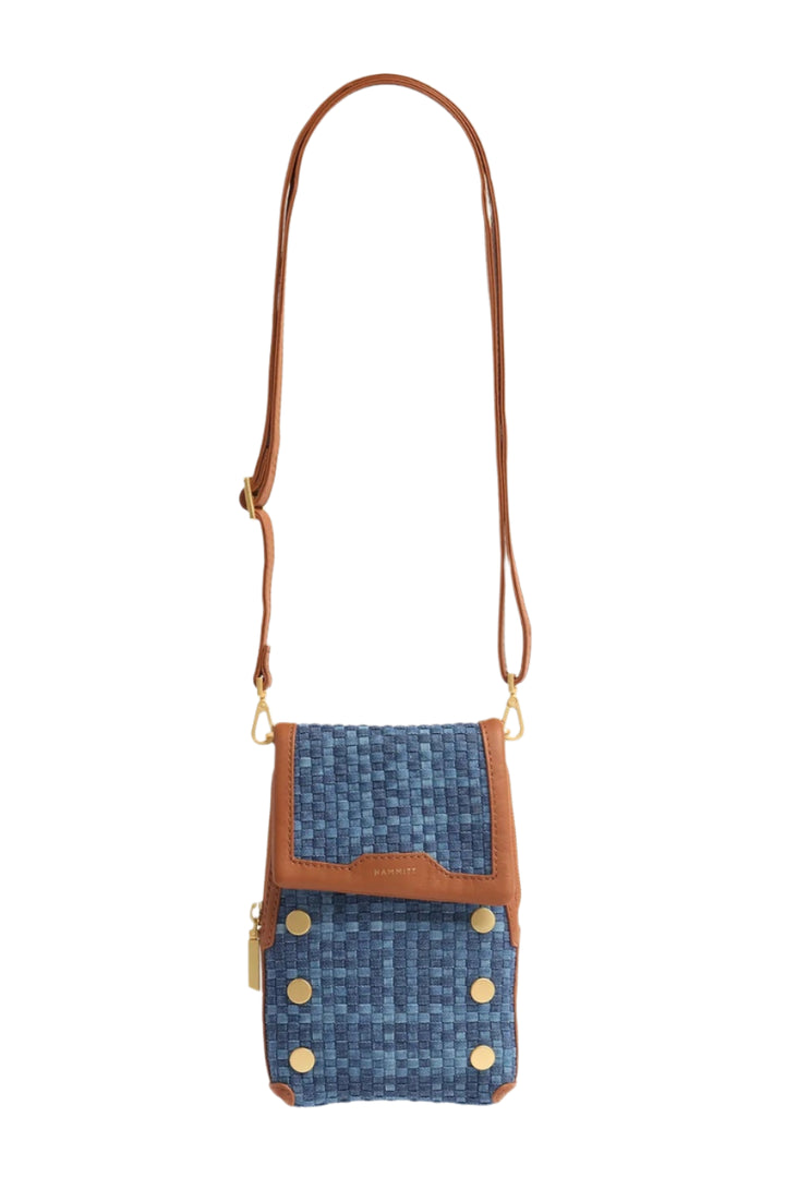 Hammitt Vip Mobile - Mosaic Denim/Brushed Gold